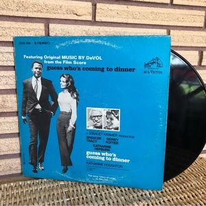 60's "Guess Who's Coming to Dinner" Album - Movie Soundtrack - Sidney Poitier